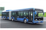 金龙XMQ6180AGBEVL铰接低地板公交车(纯电动32-53座)