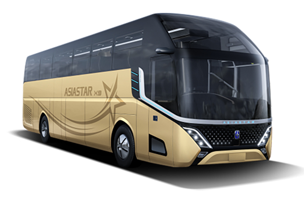 亚星YBL6125H1QE1 X9-3系列车型(柴油24-54座)