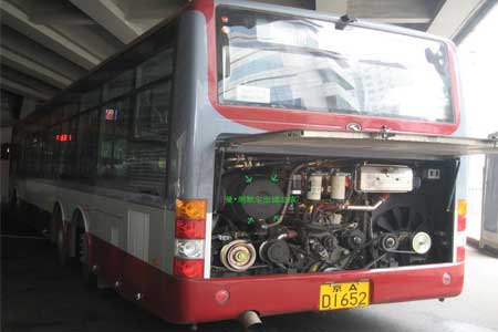 环保型公交车是实现北京绿色奥运的关键因素