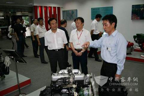 北汽福田监事会造访常柴股份