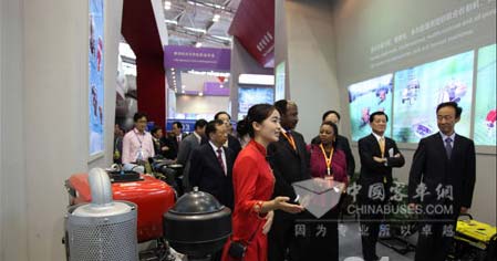 常柴携多款产品参加常州科技经贸洽谈会