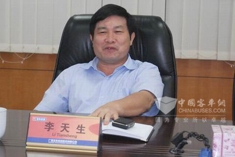 李天生希望玉柴与柳汽加大合作力度