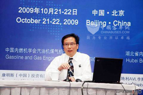 康明斯东亚区发动机技术总监/康明斯东亚研发中心董事长彭立新博士