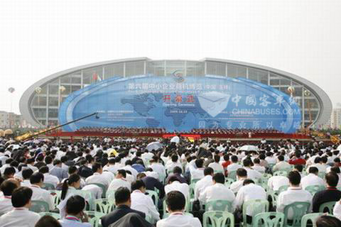 第六届玉博会开幕式现场