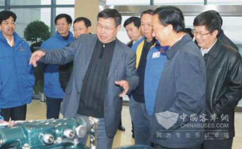 西安市委书记孙清云在陕西法士特公司高新厂区考察调研