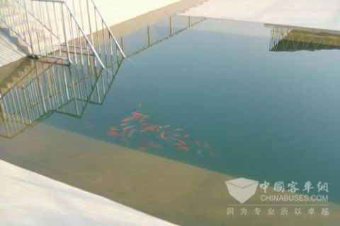 普利司通惠州工厂的废水循环池