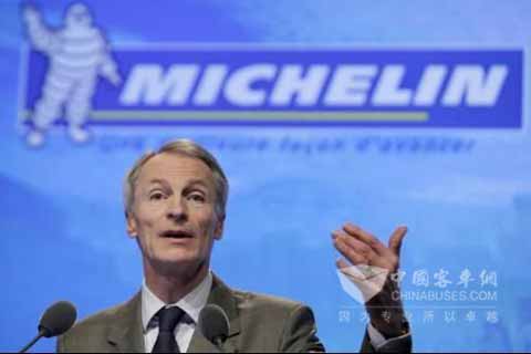 米其林公司的执行董事斯纳德