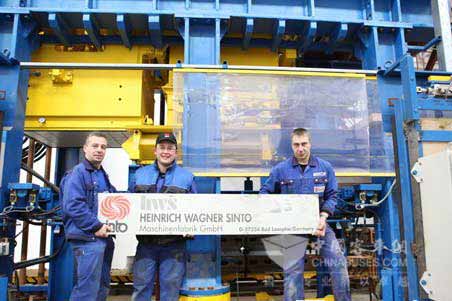 在玉柴铸造中心工地上过中国春节的德国专家