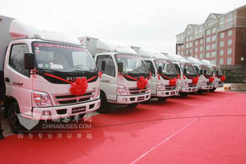 康明斯ISF系列发动机配载福田奥铃CTX