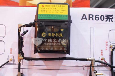 奥特车辆集中润滑演示系统