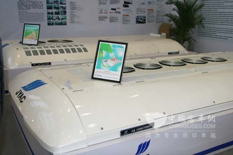 精益第四代电动客车空调