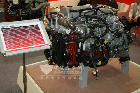 上海日野J08欧四发动机