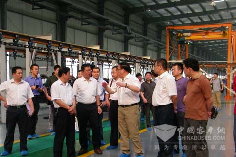 参观玉柴资阳发动机工厂