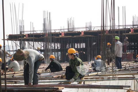 正在紧张施工的工程研究院南宁基地