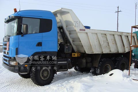 装配艾里逊变速箱的斯卡尼亚车