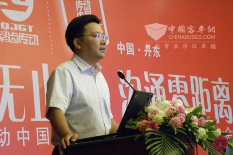 綦齿传动公司刘韶东副总经理致辞