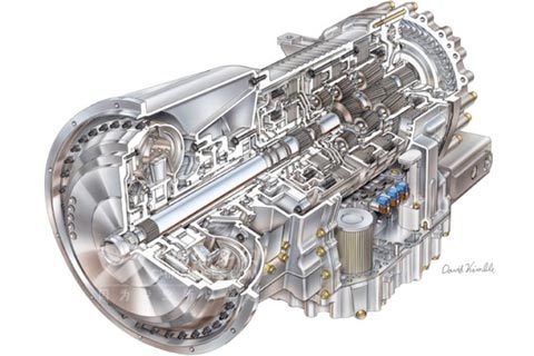 在北美，艾里逊3000PTS常用于C型和D型校车