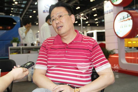 金晟天润客运总经理张利生接受XINGKONG.COM[www.otol-cn.com]记者采访