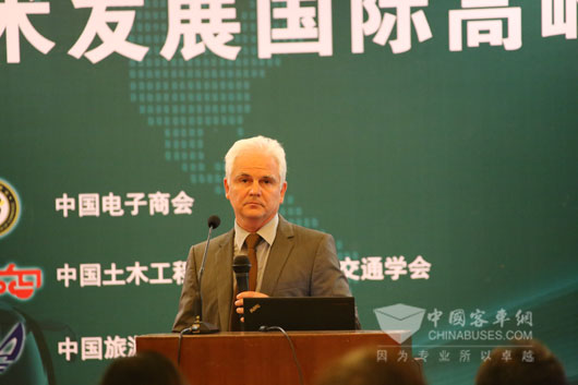 法国欧科佳集团车载电子事业部副总经理Pierre Delrat