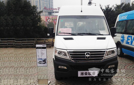 潍柴欧睿纯电动大VAN车