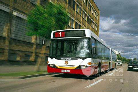 采用达克罗防腐技术的斯堪尼亚客车